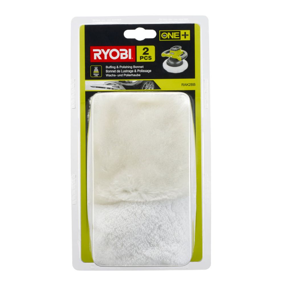 Ryobi ONE+ kiillotushuppu & kiillotussieni 254 mm RAK2BB