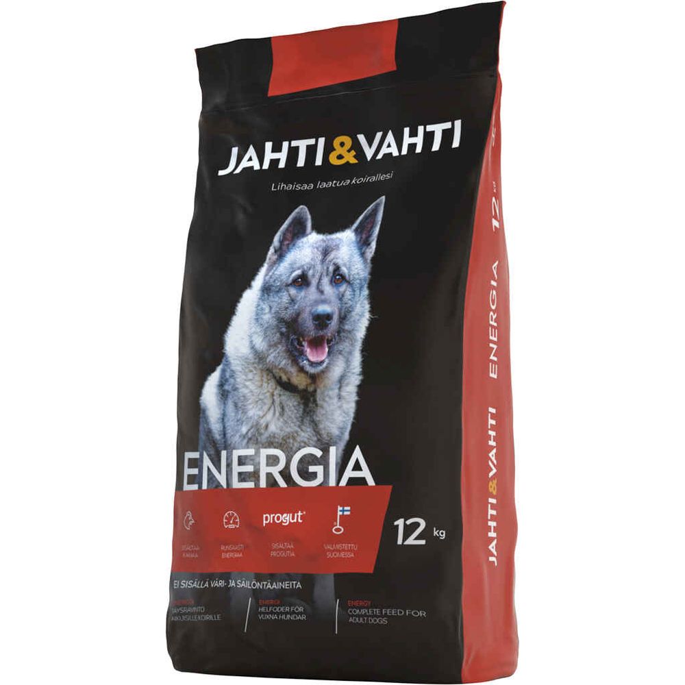 Jahti&Vahti Energia hundfoder 12 kg