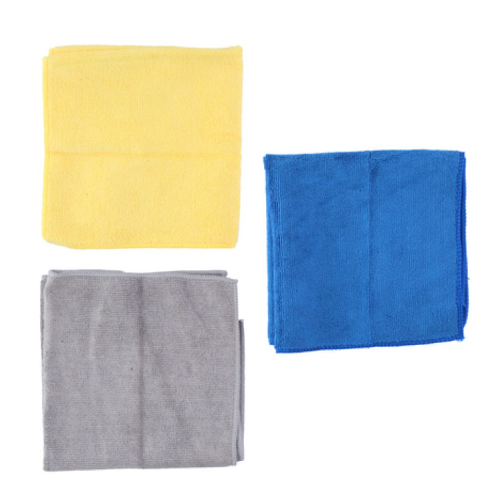 Mikrofiiber lapid 3 tk 35 x 35 cm armatuurile, klaasile ja nahale