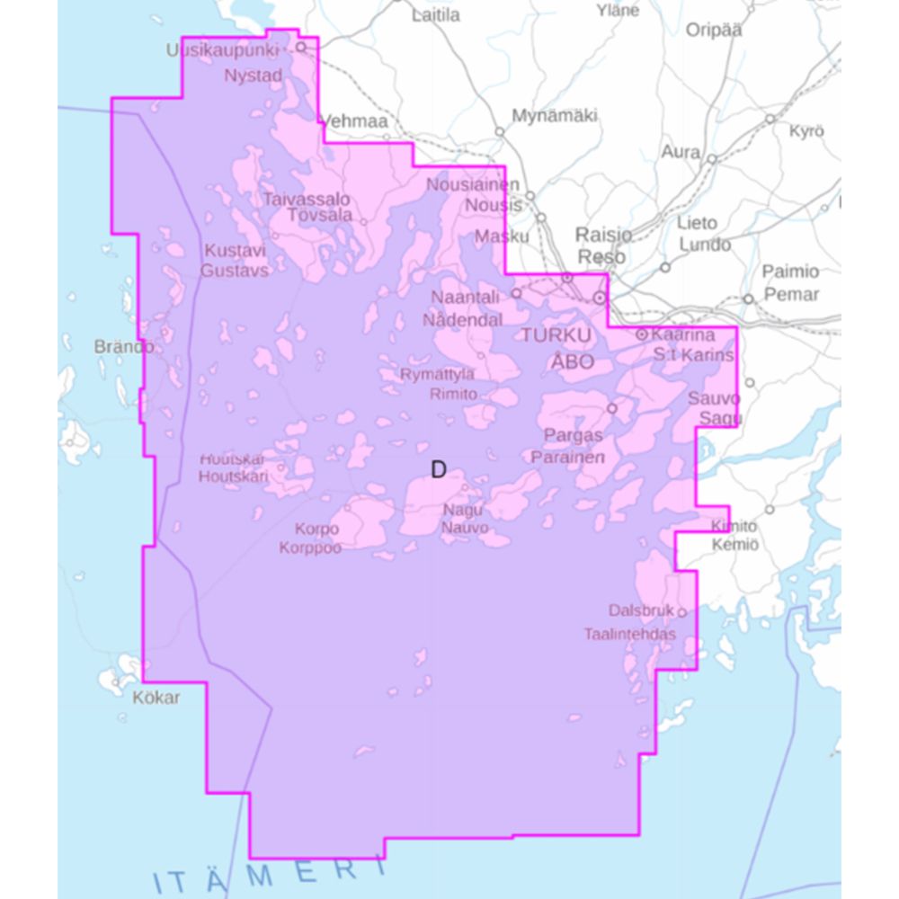 Merikarttasarja B Helsinki-Parainen 2015