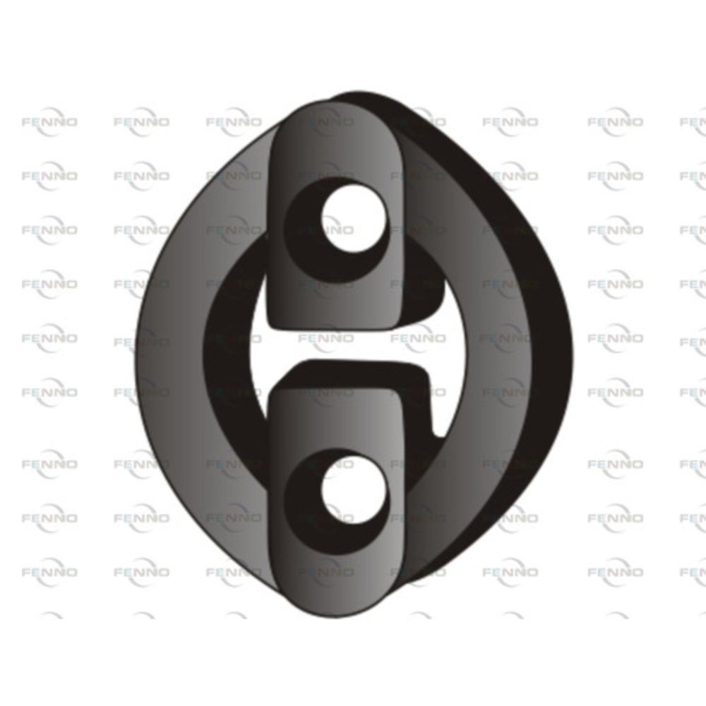 Pakoputkiston kumipalkki 14-30352