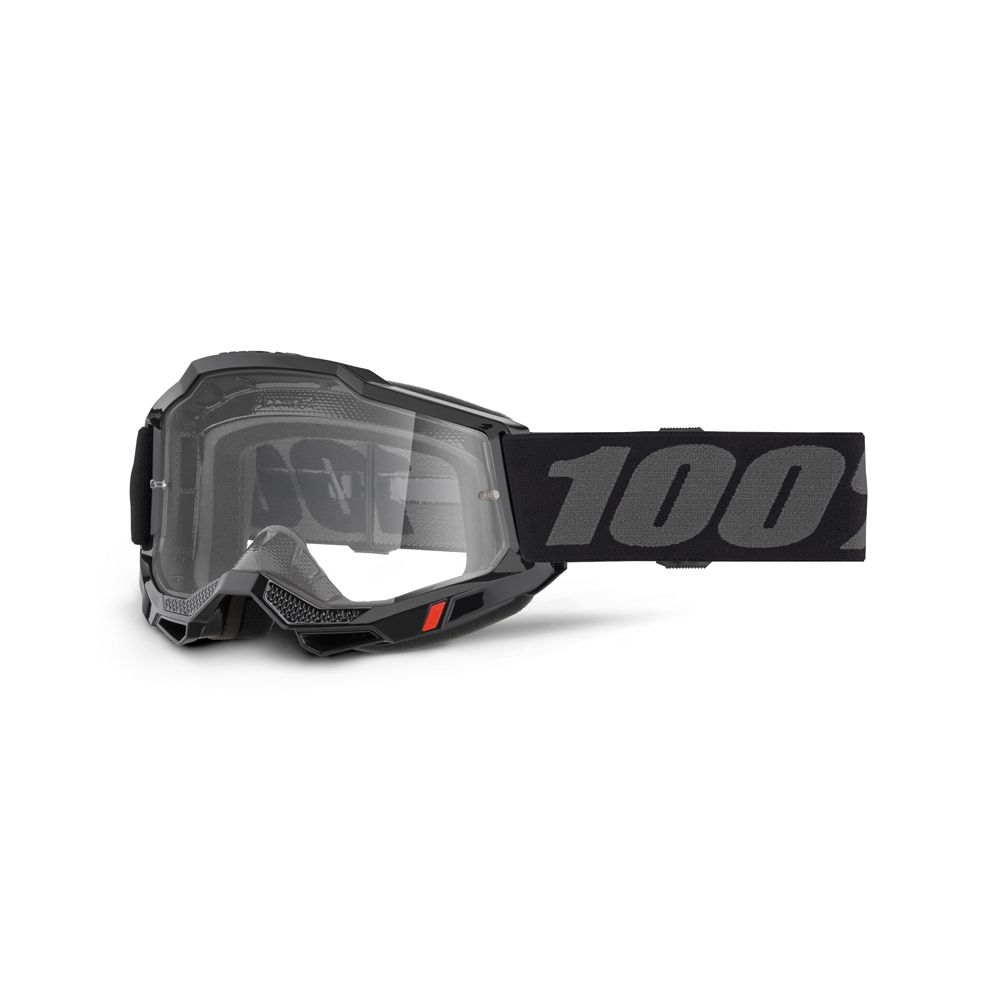 100% Accuri 2 Black crossglasögon klar lins
