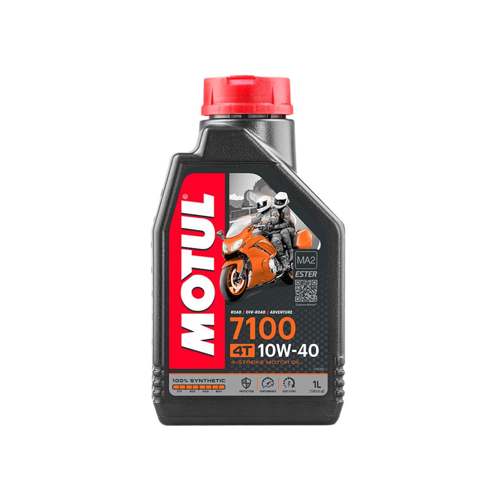 Motul 7100 10W-40 4T täissünteetiline mootorratta mootoriõli 1 l