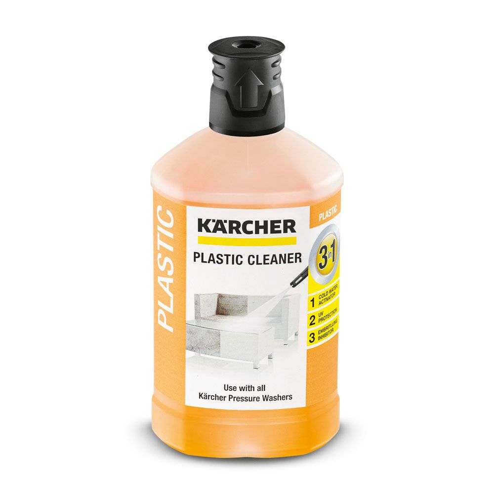Kärcher 3-in-one plastpindade puhastusvahend, 1 l