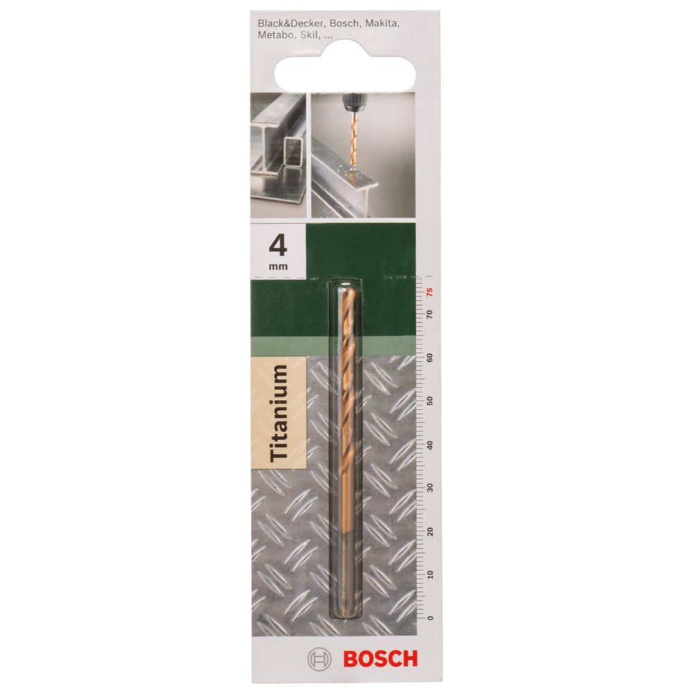 Bosch metallipuur HSS-TiN DIN 338