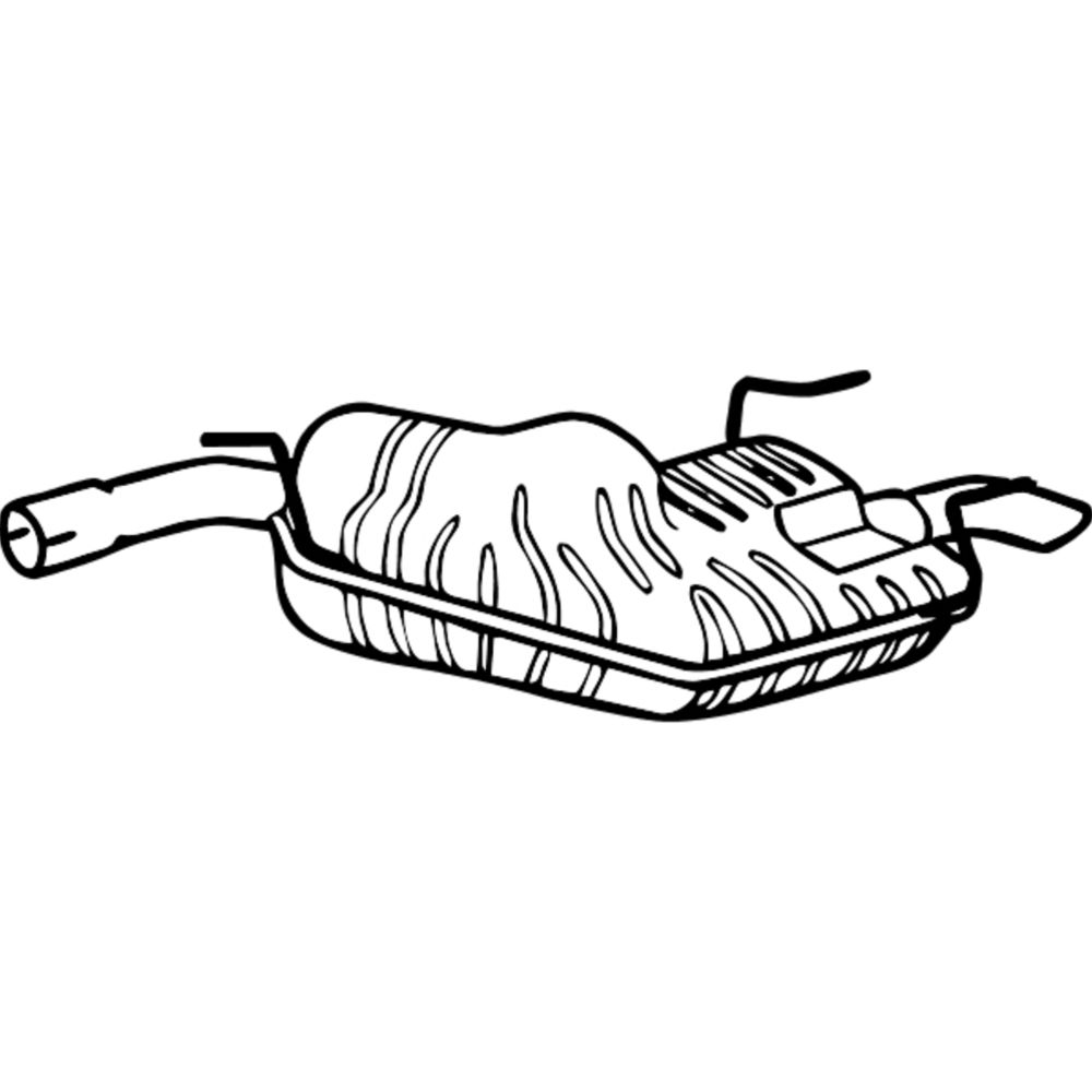 Takaäänenvaimentaja 14-5407