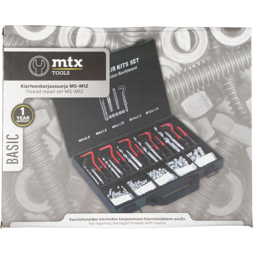 MTX Tools Basic kierteenkorjaussarja M5 - M12