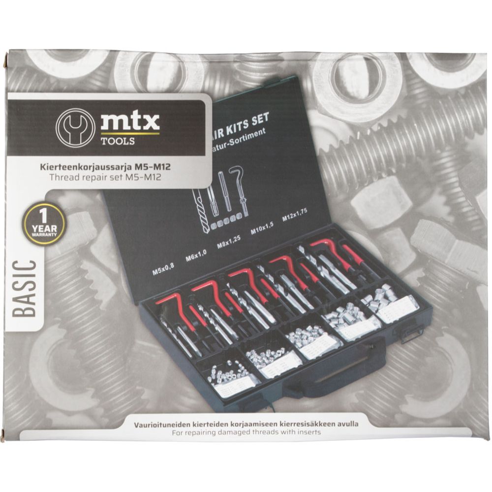 MTX Tools Basic gängreparationssats M5–M12