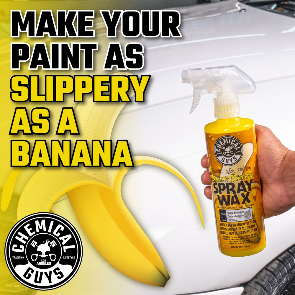 Chemical Guys Blazin' Banana Spray Wax autovaha 473 ml