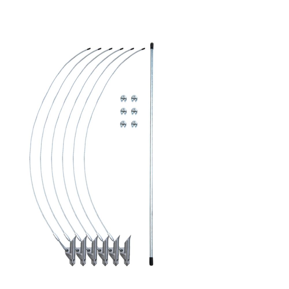 ShelterLogic EasyHook -stormankare 76 cm, 6 st.