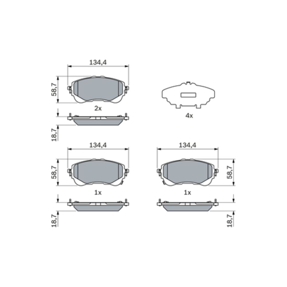 Piduriklotside komplekt 22-00436