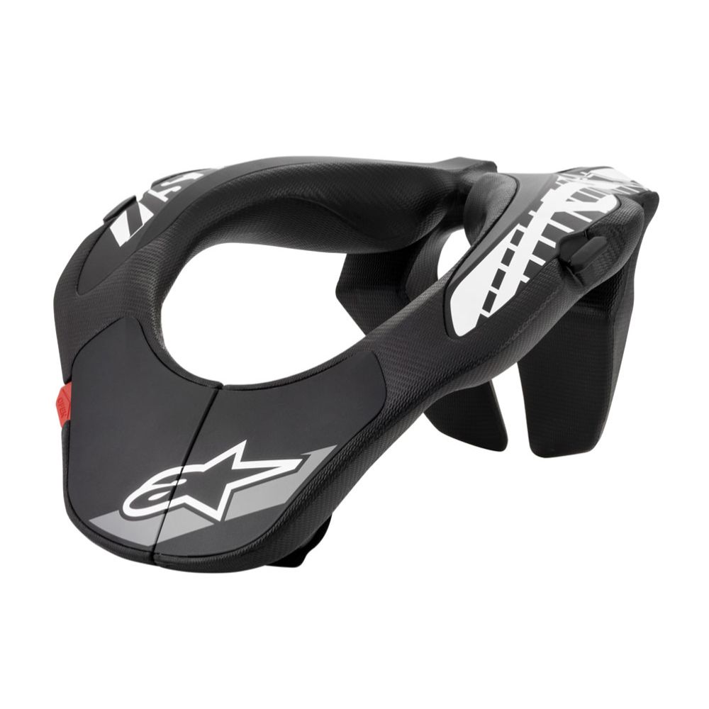Alpinestars nackstöd barn/ungdom svart/vit