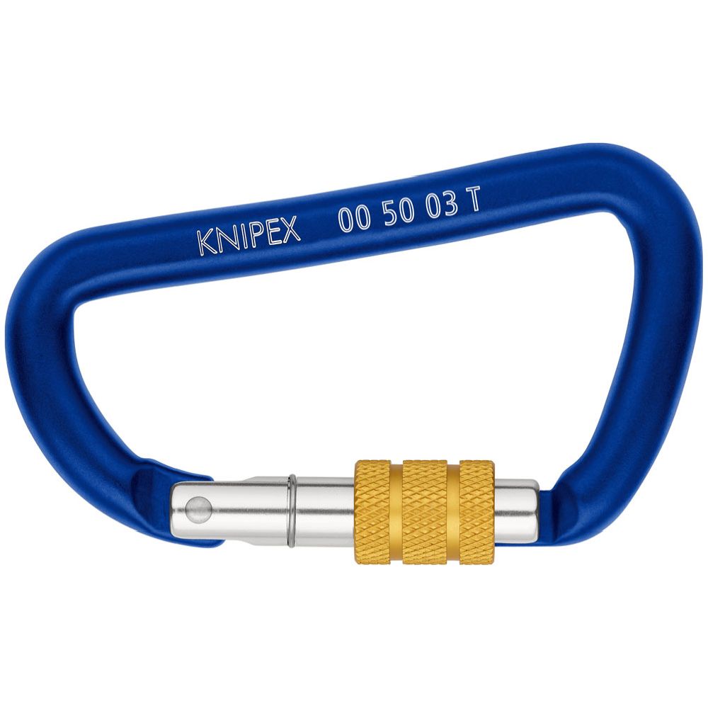 Knipex® 00 50 03 T karbinhake med skruvfäste, 2 st.