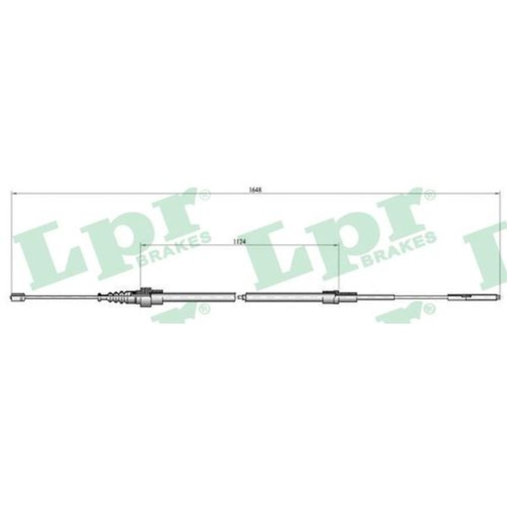 Käsijarruvaijeri 24-7359