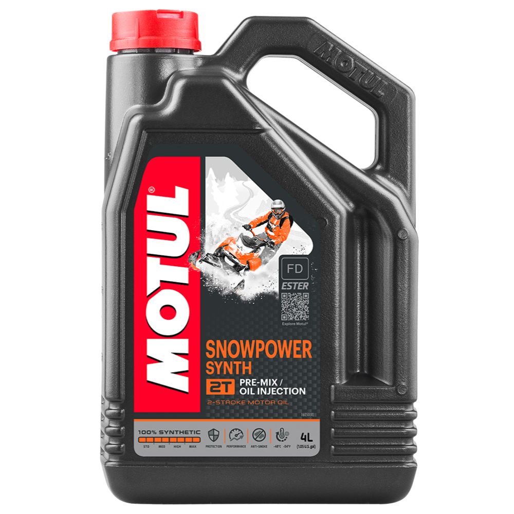 Motul SnowPower Synth 2T mootorsaaniõli, 4 l