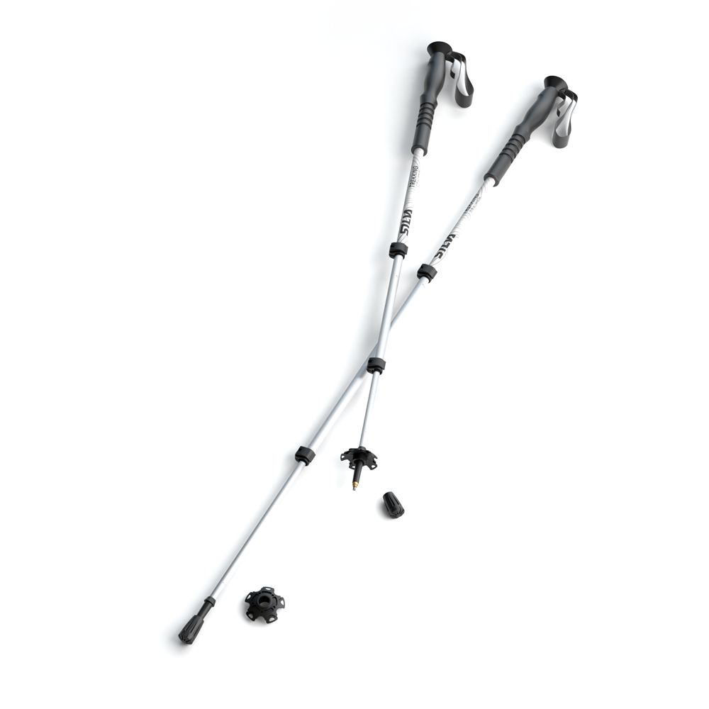 Silva Trekking Poles Aluminum teleskopiska vandringsstavar 105-140 cm