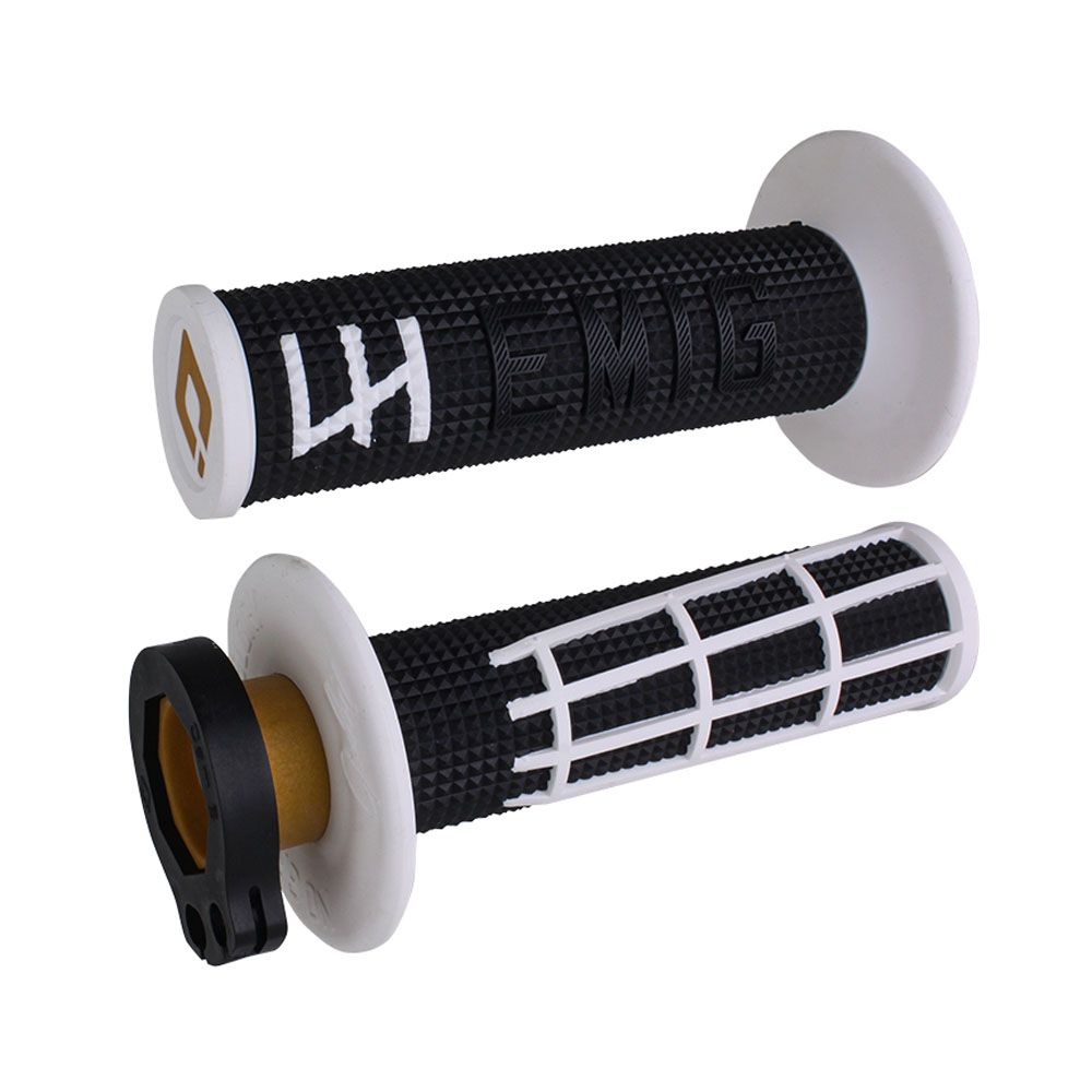 Odi Emig 2.0 V2 lock-on käepidemed, must/valge