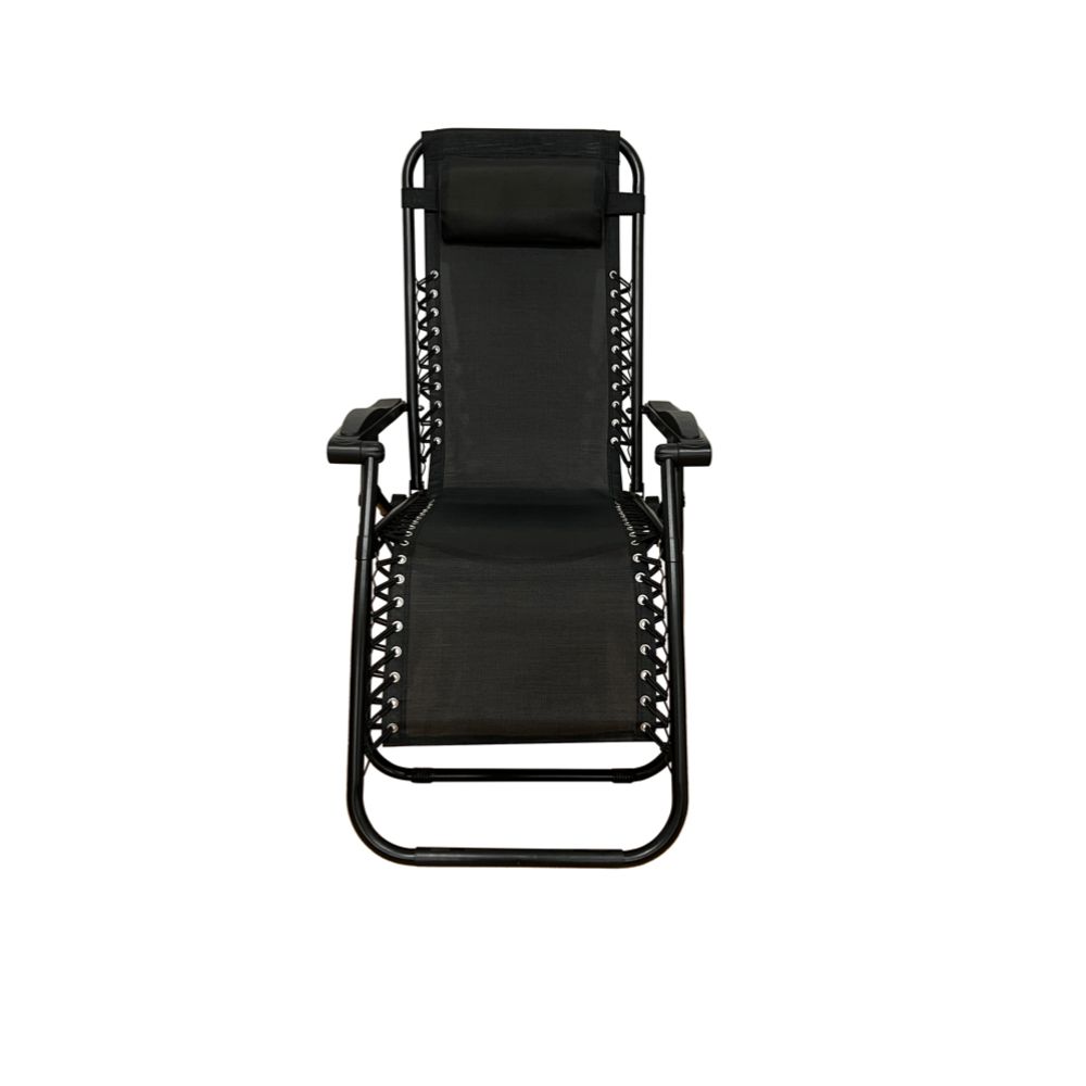 Caravan lepotuoli musta