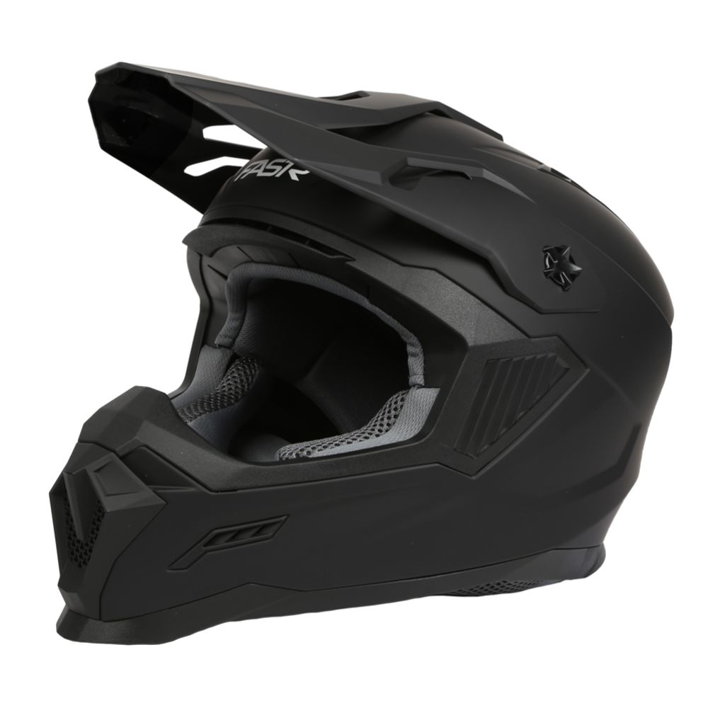 Fastr H333 crossikypärä musta XL