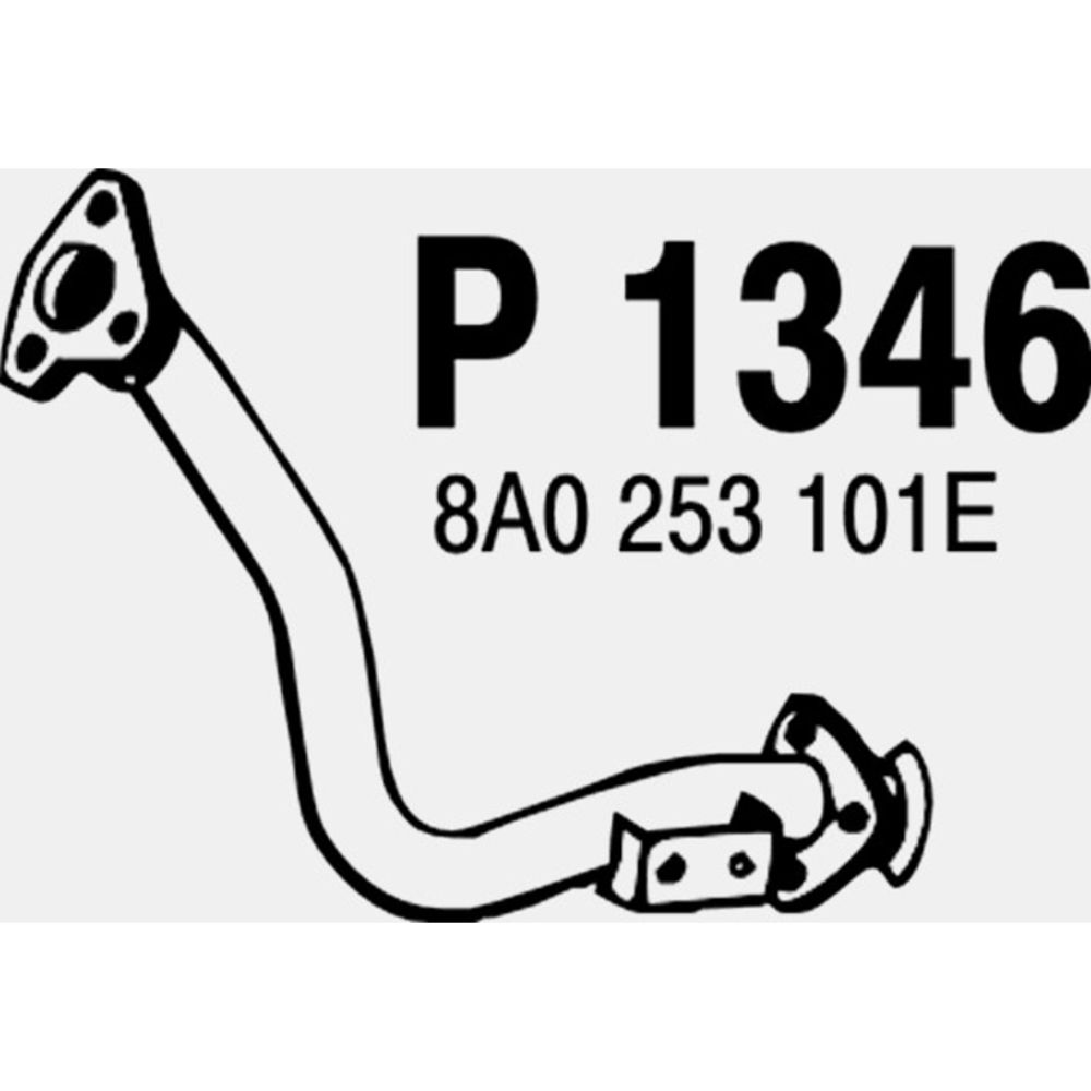 Avgasrör 14-1346