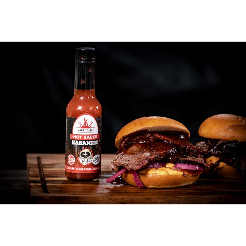 Poppamies Hot Sauce Habanero chilisås 150 ml
