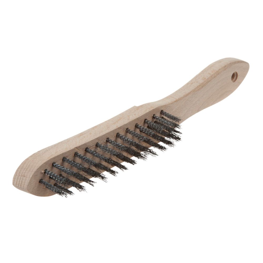 Wolfcraft® teräsharja 4 riviä aallotettu puukahvalla 280 mm