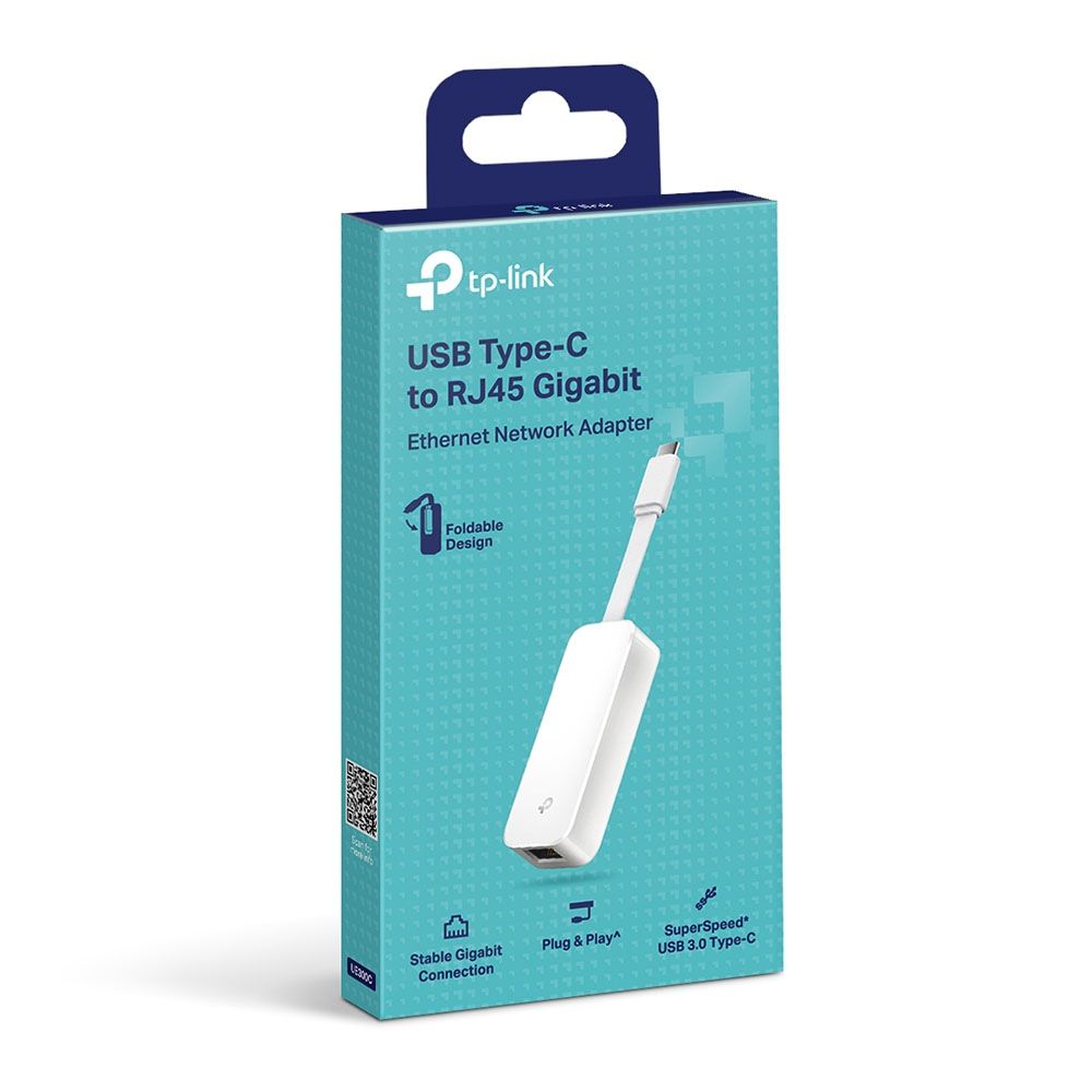 TP-LINK UE300C USB-C Gigabit Ethernet verkkoadapteri
