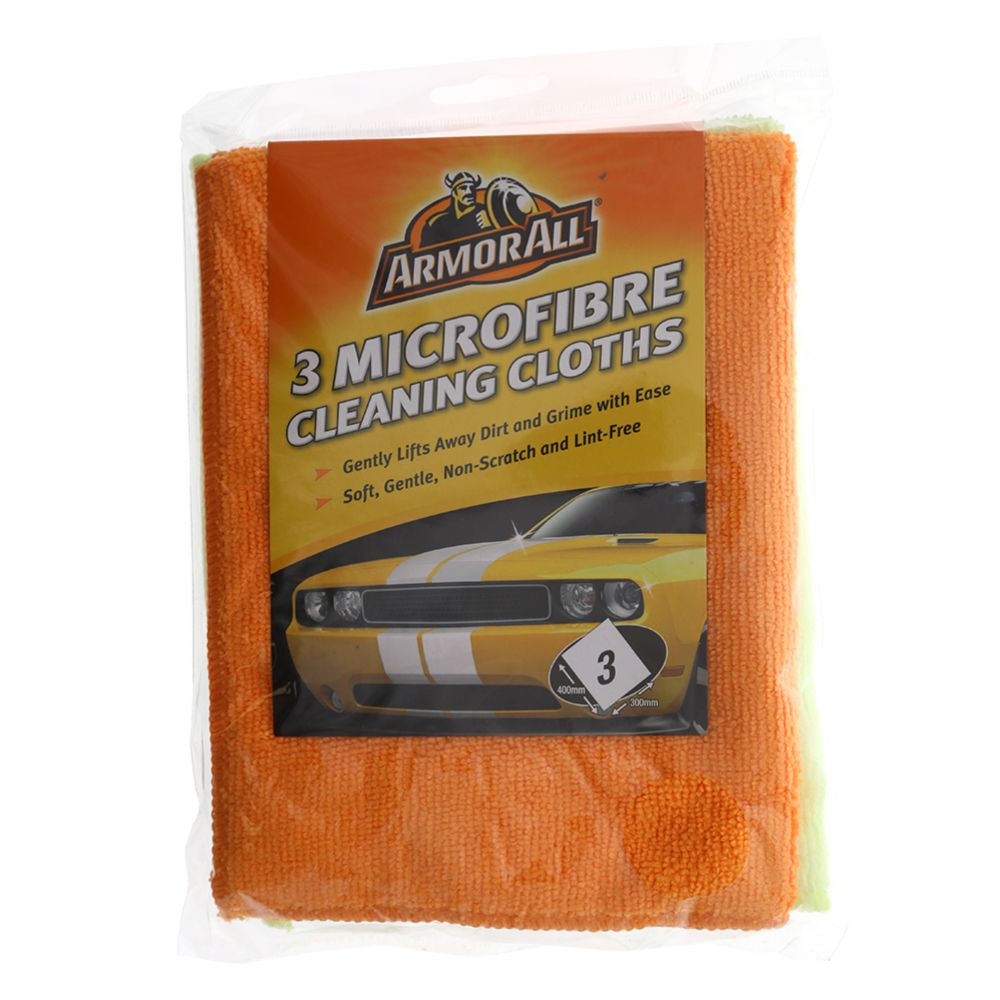 Armor All mikrofiibrist puhastuslapid, 3 tk