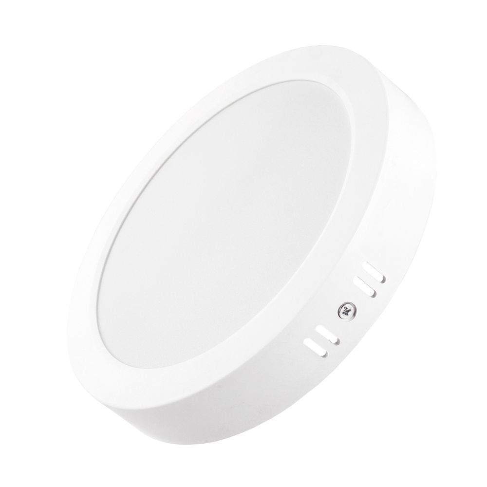 Led Energie downlight 18 W Ø 225mm 4000 K utanpåliggande vit