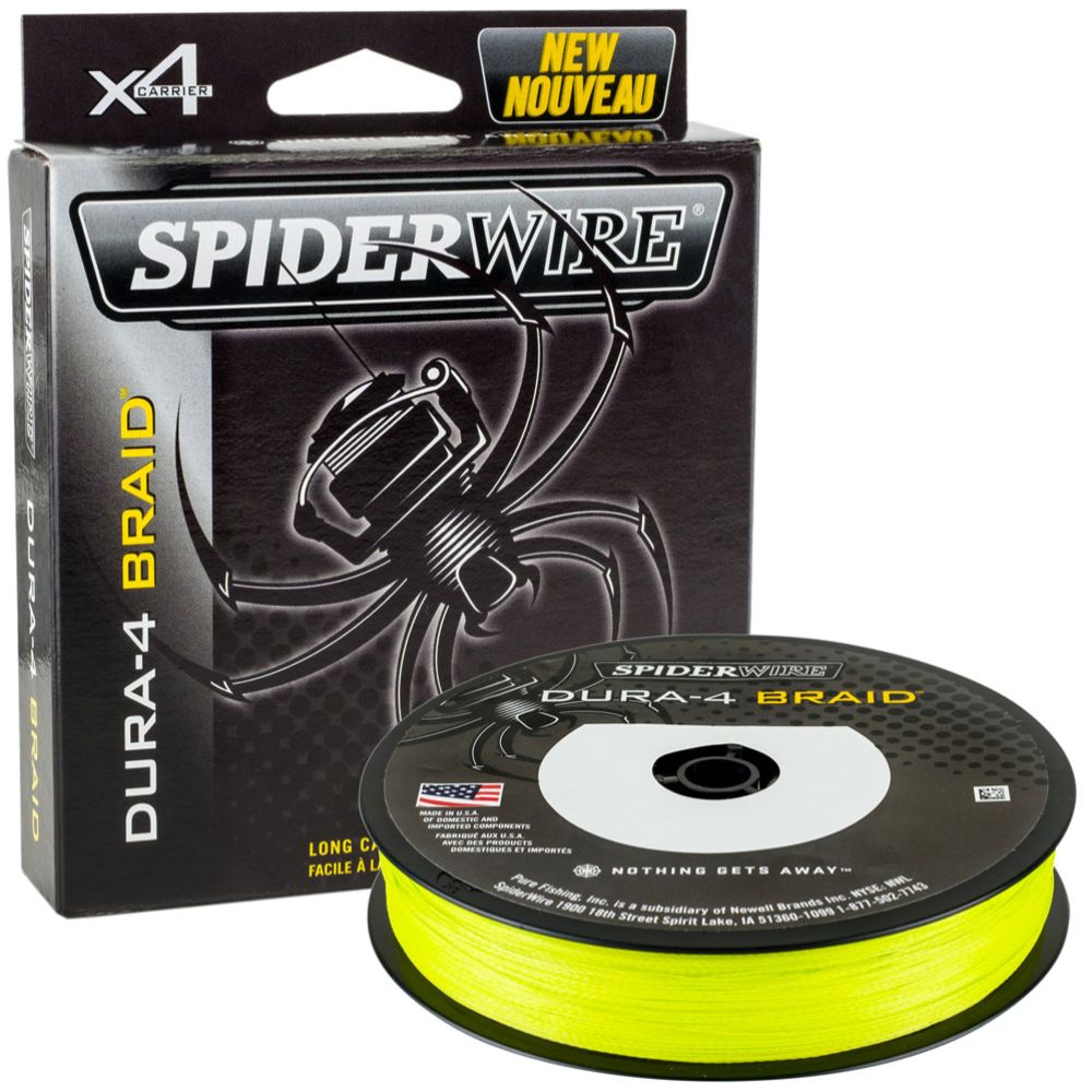 Spiderwire Dura 4 flätlina 150 m gul