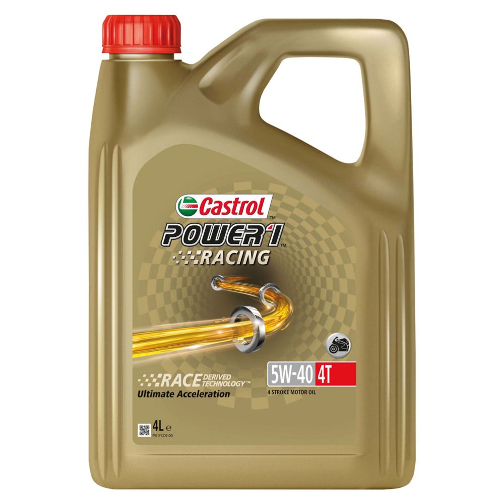 Castrol Power1 Racing 5W-40 täyssynteettinen 4 l moottoriöljy