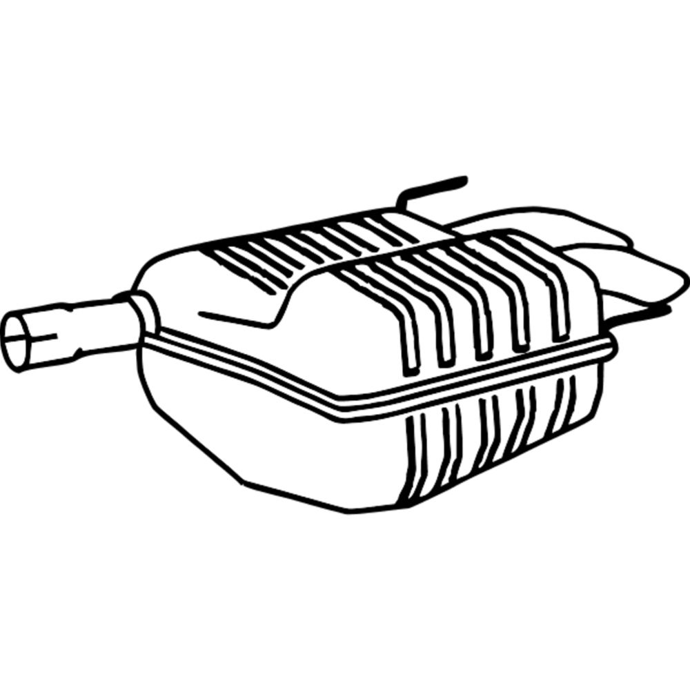 Takaäänenvaimentaja 14-05397