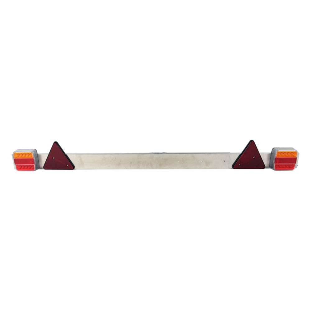 AX4 bakljuspanel LED Basic justerbar, 7,5 m sladd