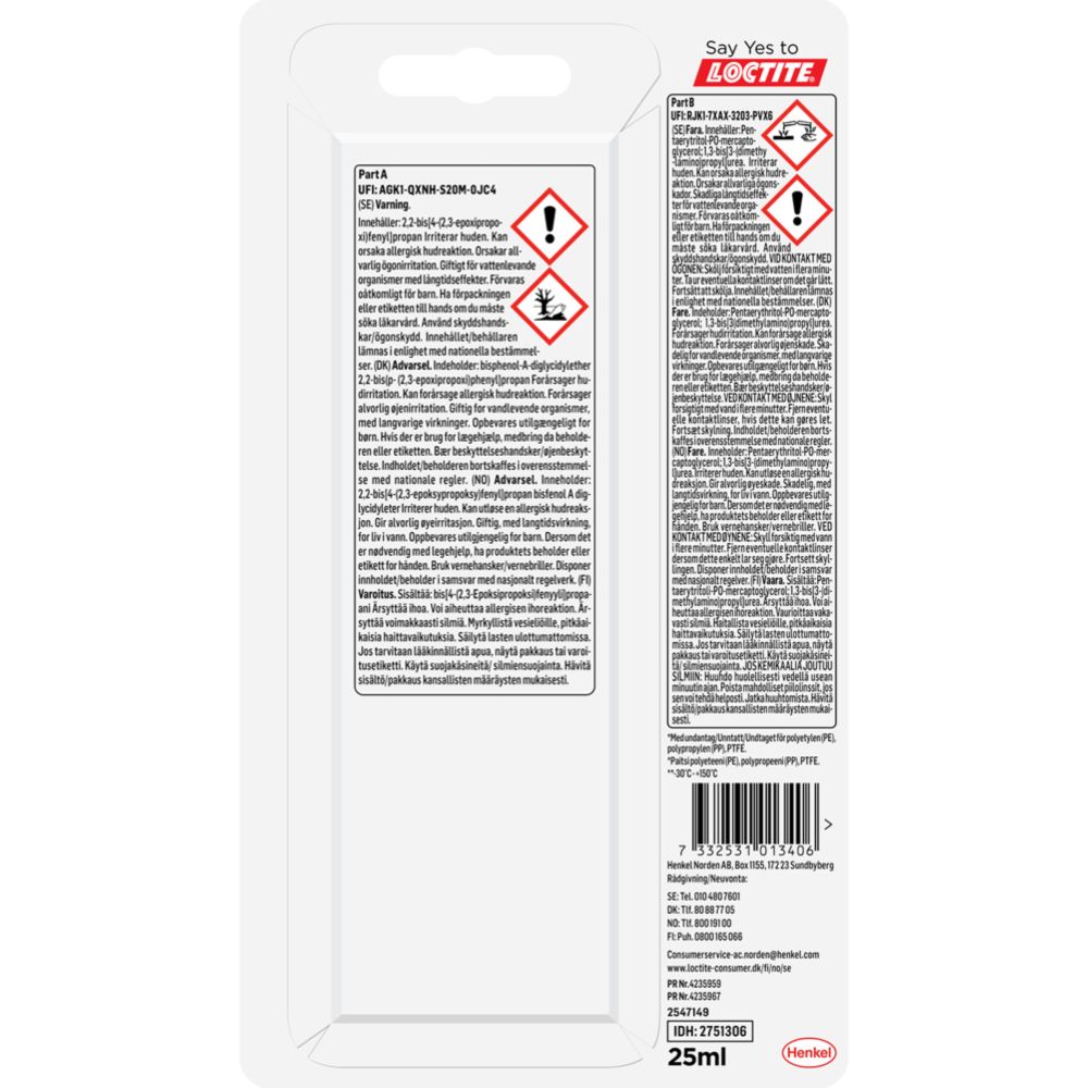 Loctite Power Epoxy Universal epoxylim 28 g