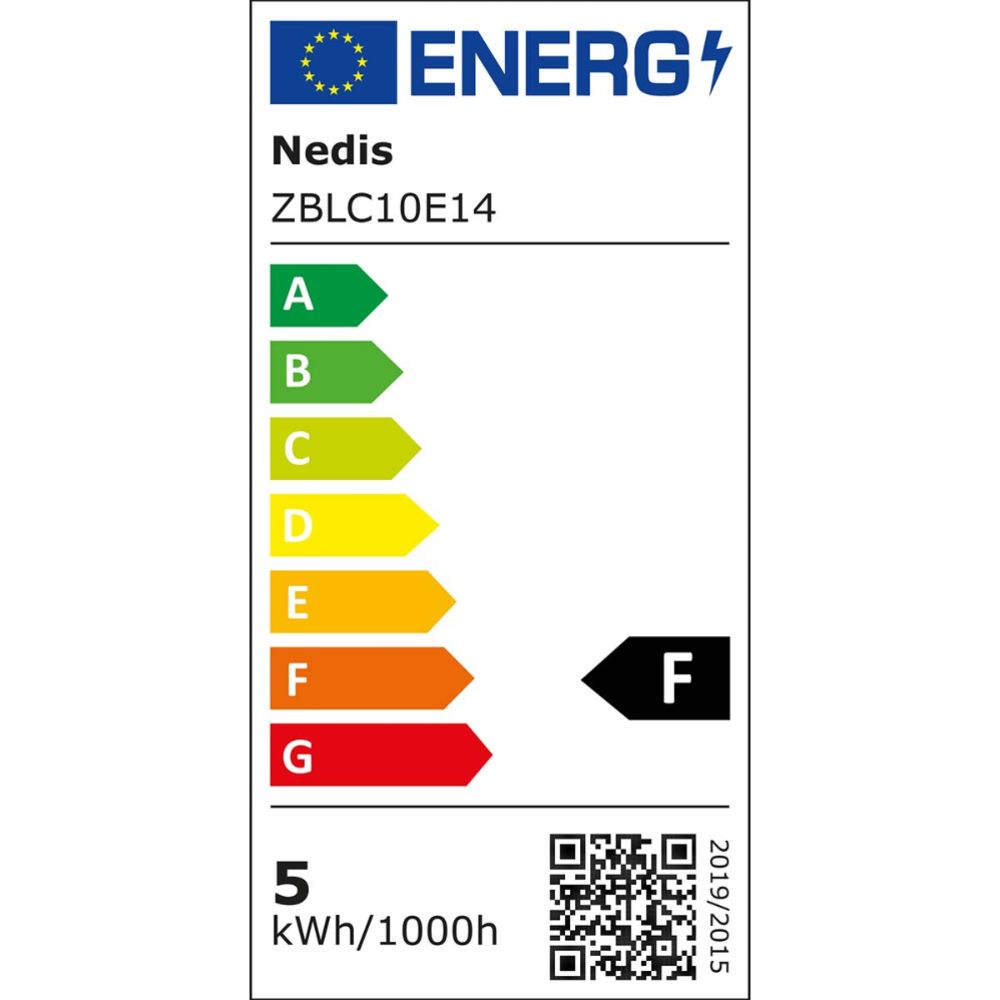 Nedis SmartLife küünallamp, E14, RGBt ja valge, Zigbee 3.0