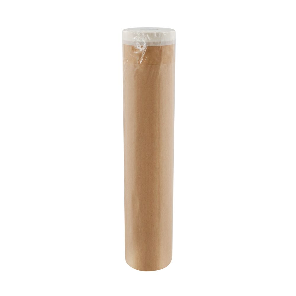 Finbullet täckpapper med tejp 20 m x 600 mm