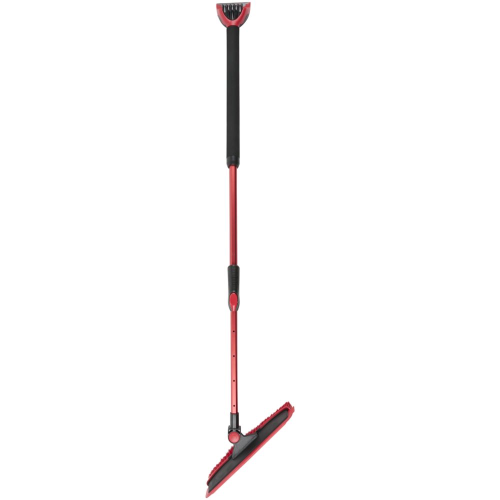 Teleskooppivartinen lumiharja jääraapalla 98—160 cm