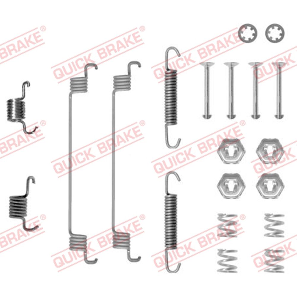 Jarrukenkien asennussarja 23-0651