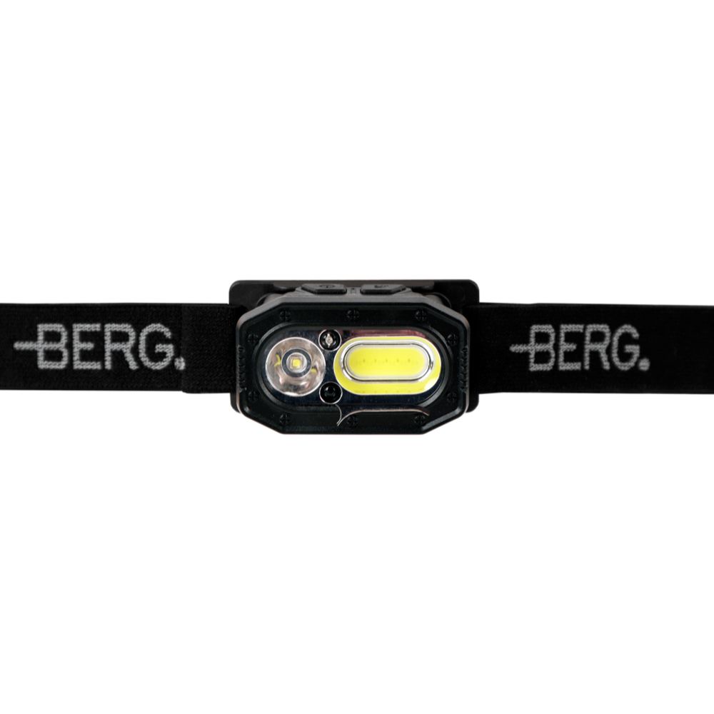 Berg XPG+COB LED-pannlampa med sensor uppladdningsbar 450 lm 50 m