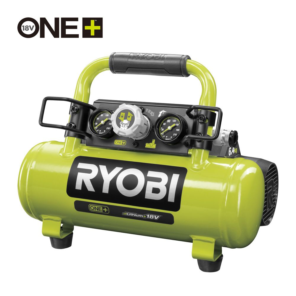 Ryobi ONE+ akukompressor, R18AC-0 korpus