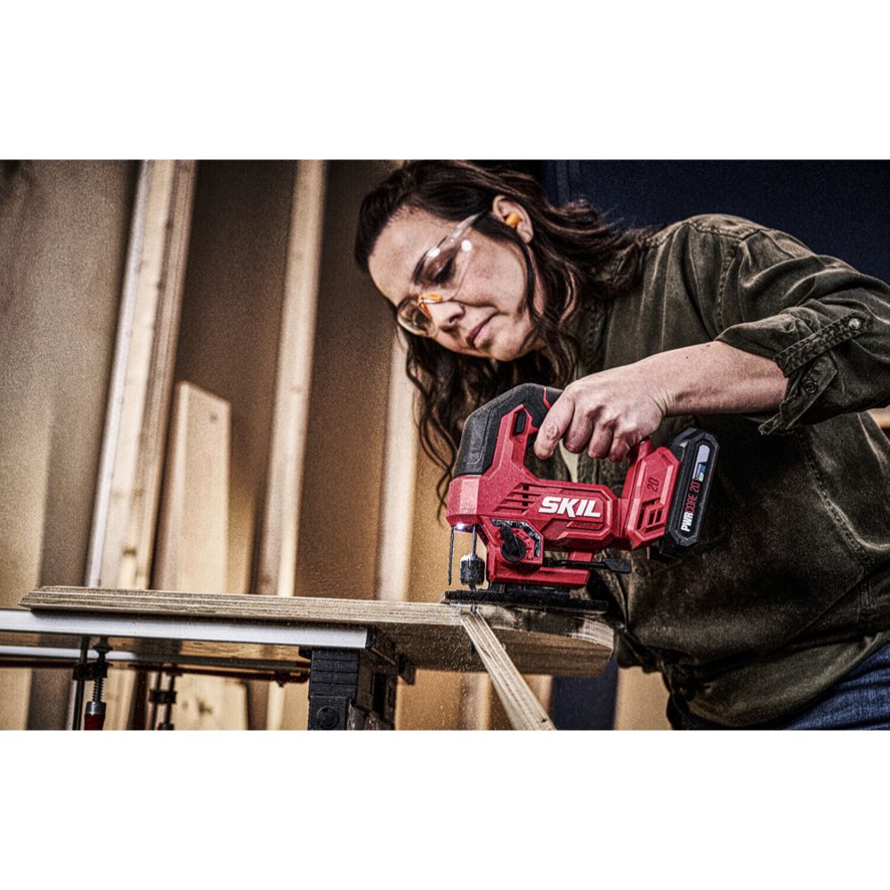 SKIL 3421 CA borstlös batteridriven sticksåg