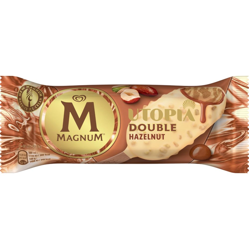 Magnum Utopia Double Hazelnut Jäätelö 85 ml / 70 g