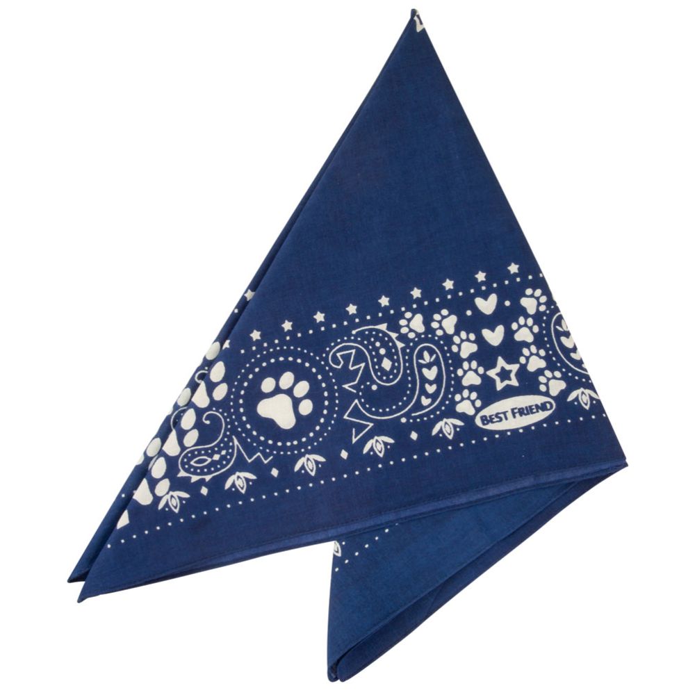 Best Friend Repeltec Bandana tummansininen 55x55cm