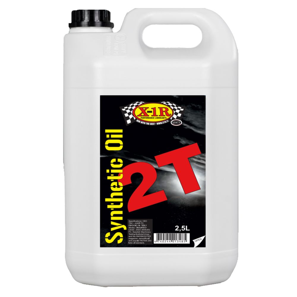 X-1R tvåtaktsolja syntetisk 2,5 l