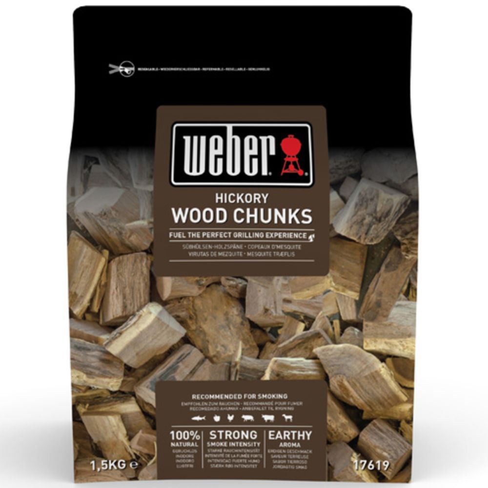 Weber® rökträ – hickory