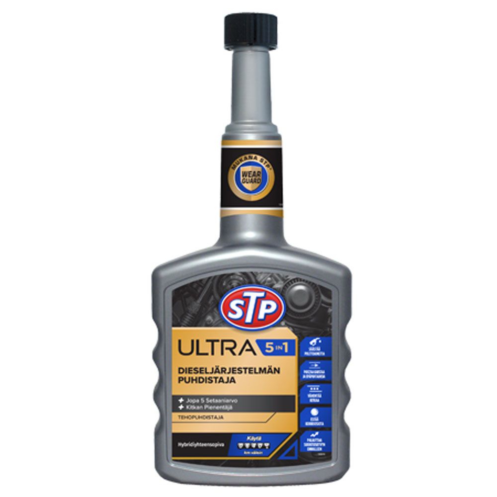 STP Ultra 5 in1 Dieseljärjestelmän puhdistaja 400 ml