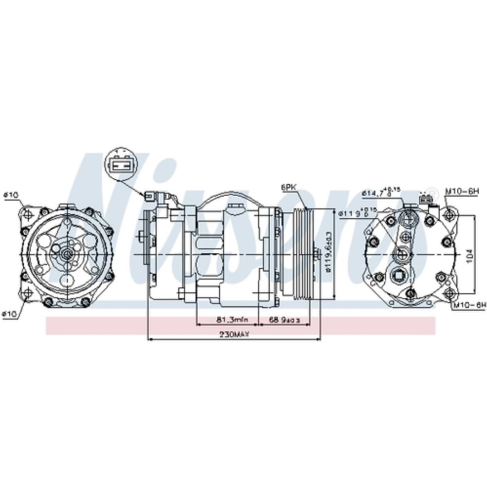 Kliimaseadme kompressor 30-8152