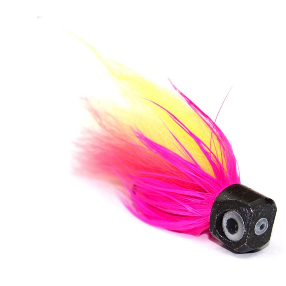 SpinTube Minnow  lendõnge putukas, 10 g, kollane/roosa