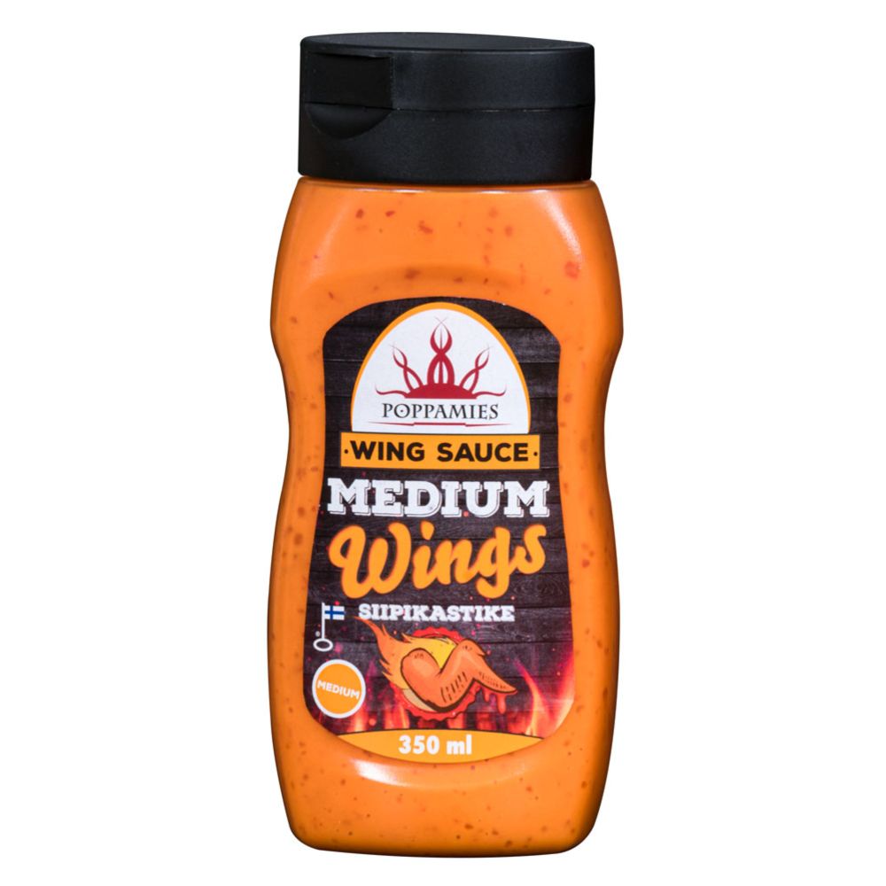 Poppamies Wing Sauce Medium 340 g