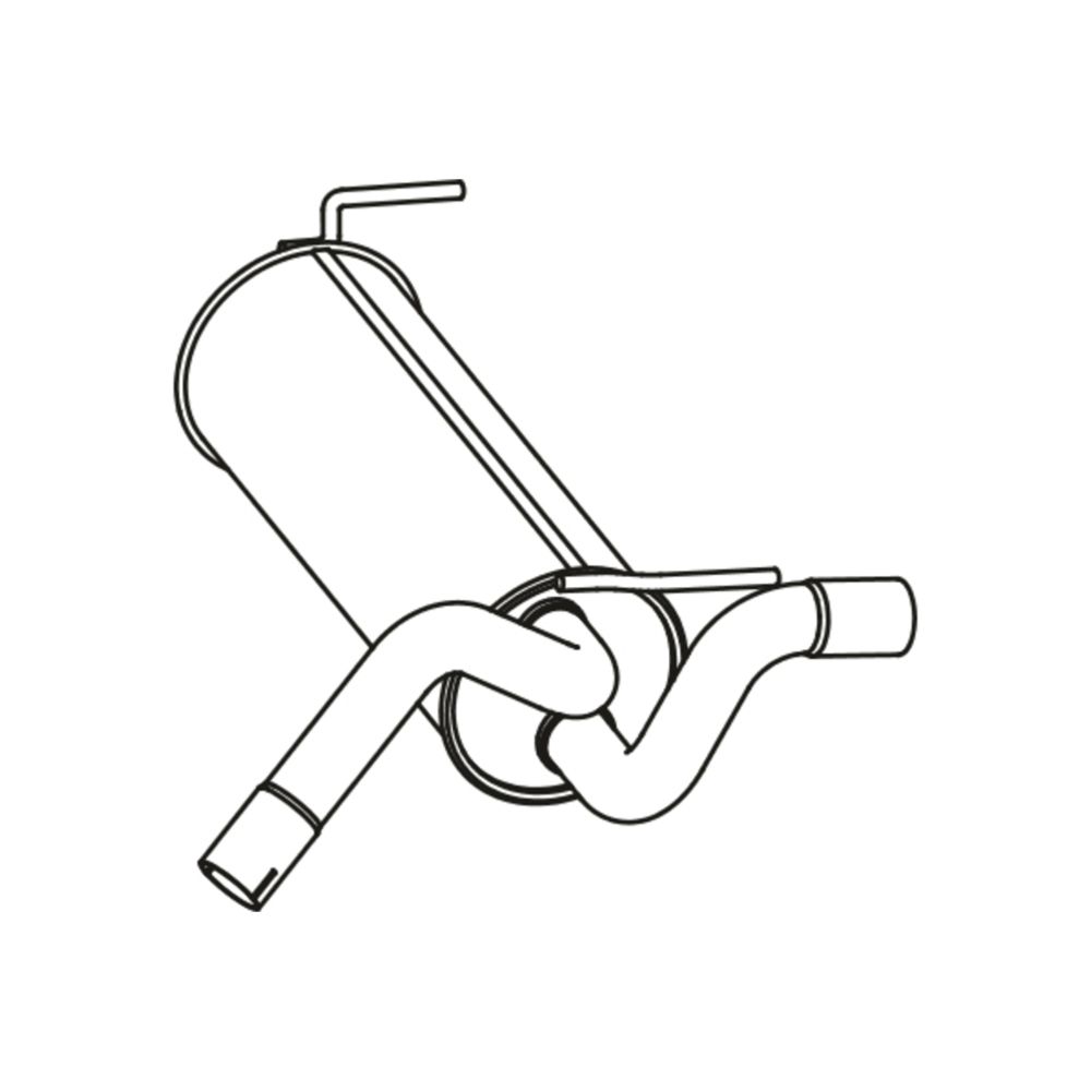 Takaäänenvaimentaja 14-43025